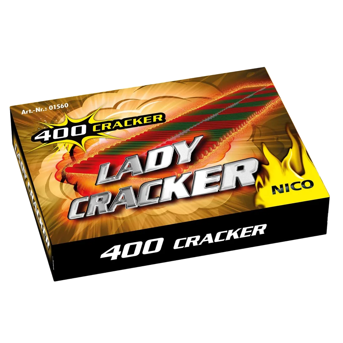 Lady-Cracker, 400er — Böller — von NICO — Silvester-Feuerwerk kaufen bei stopine