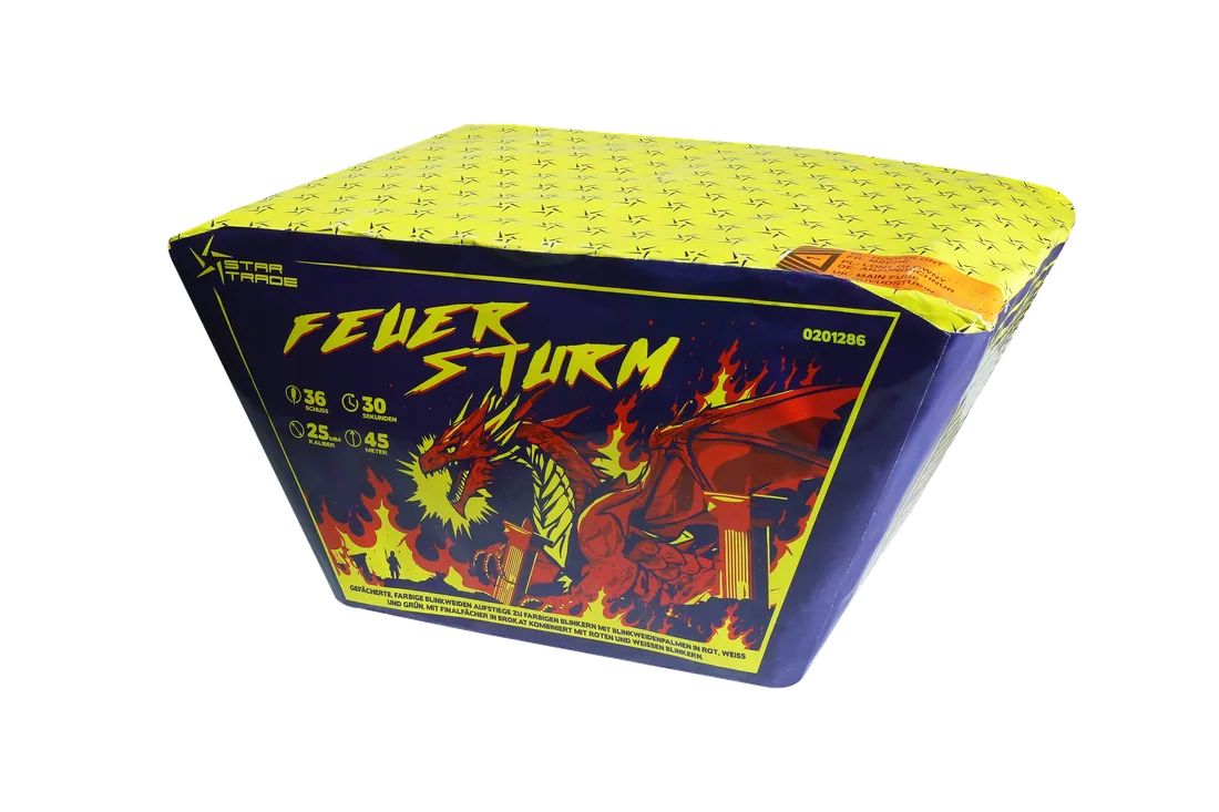 Feuersturm — Batterien — von Startrade — Silvester-Feuerwerk kaufen bei stopine