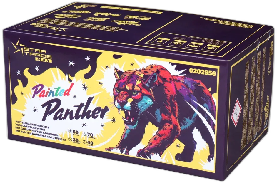 Painted Panter — Verbundfeuerwerk — von Startrade — Silvester-Feuerwerk kaufen bei stopine