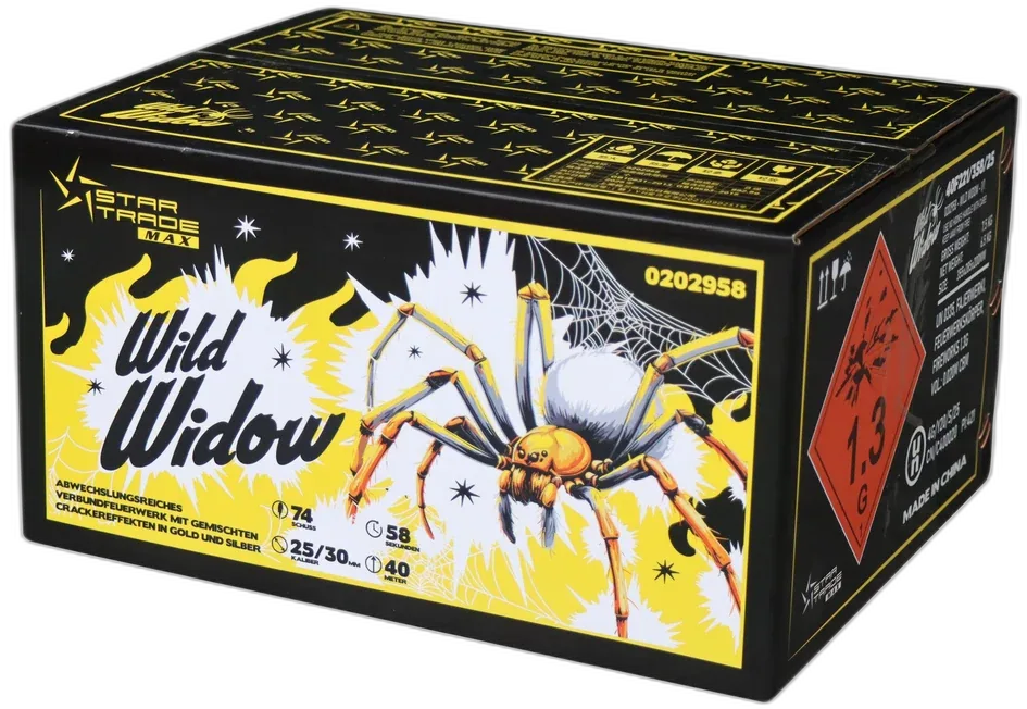 Wild Widow — Verbundfeuerwerk — von Startrade — Silvester-Feuerwerk kaufen bei stopine