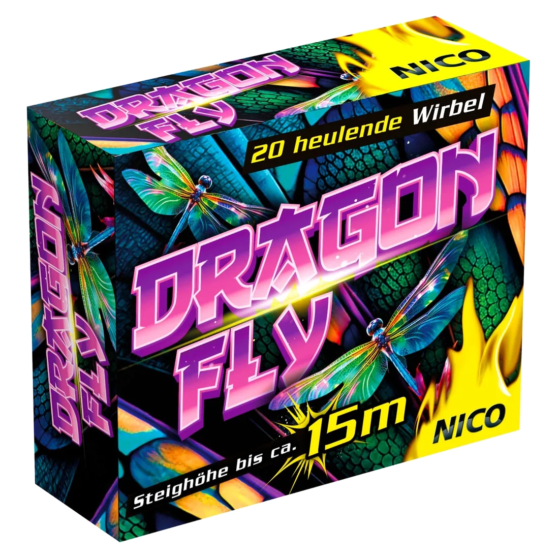 Dragonfly, 20er-Schtl. — Fontänen & Vulkane — von NICO — Silvester-Feuerwerk kaufen bei stopine