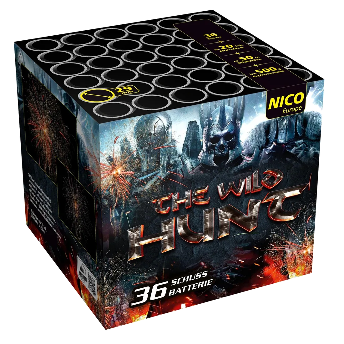 The Wild Hunt, 36 Schuss — Batterien — von NICO — Silvester-Feuerwerk kaufen bei stopine