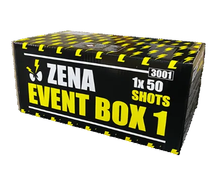 Zena Event Box 1 50 Schuss — Verbundfeuerwerk — von Zena — Silvester-Feuerwerk kaufen bei stopine