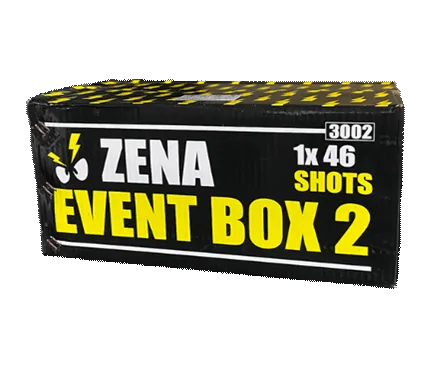 Zena Event Box 2 46 Schuss — Verbundfeuerwerk — von Zena — Silvester-Feuerwerk kaufen bei stopine