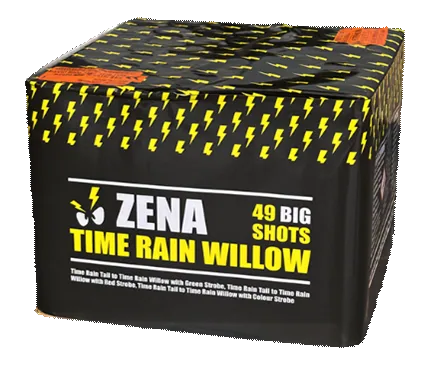 Zena Time Rain Willow 49 Schuss — Batterien — von Zena — Silvester-Feuerwerk kaufen bei stopine