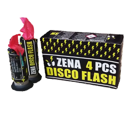 Disco Flash White, 4 Stück — Fontänen & Vulkane — von Zena — Silvester-Feuerwerk kaufen bei stopine