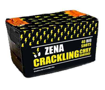 Zena Crackling Chry Barrage 40 Schuss — Batterien — von Zena — Silvester-Feuerwerk kaufen bei stopine