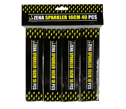 Zena Wunderkerzen 16 cm, 40 Stück — Jugendfeuerwerk (Kat. F1) — von Zena — Silvester-Feuerwerk kaufen bei stopine