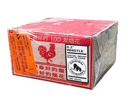 0.3" Whistle 100 Schuss — Batterien — von Zena — Silvester-Feuerwerk kaufen bei stopine