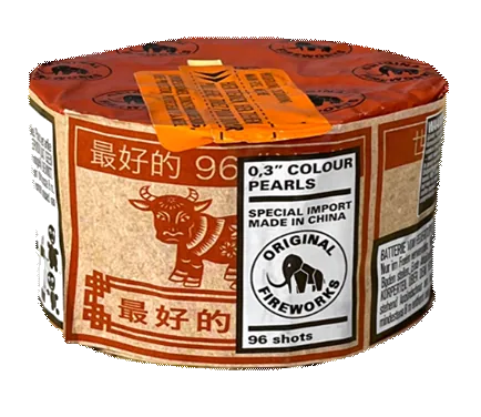 0.3" Colour Pearls 96 Schuss — Batterien — von Zena — Silvester-Feuerwerk kaufen bei stopine