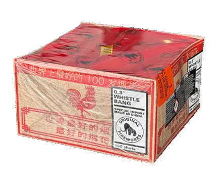 0.3" Whistle Crackling 100 Schuss — Batterien — von Zena — Silvester-Feuerwerk kaufen bei stopine