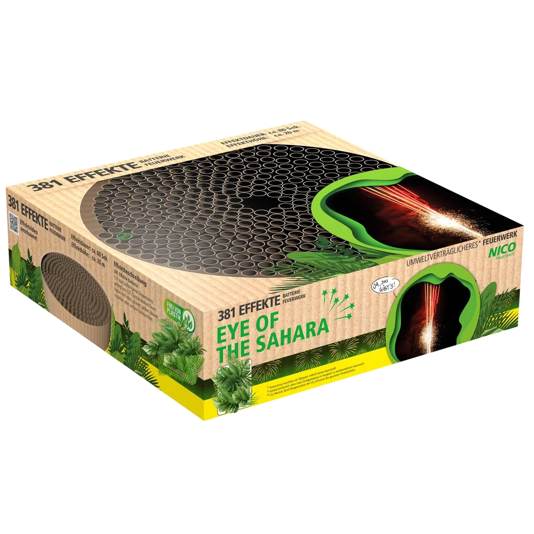 Eye of the Sahara, 381 Effekte — Batterien — von NICO — Silvester-Feuerwerk kaufen bei stopine