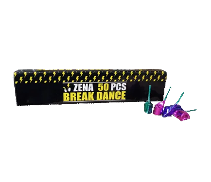 Zena Break Dance, 50 Stück — Jugendfeuerwerk (Kat. F1) — von Zena — Silvester-Feuerwerk kaufen bei stopine
