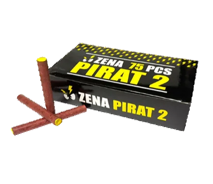 Zena Pirat 2, 75 Stück (Schwarzpulver) — Böller — von Zena — Silvester-Feuerwerk kaufen bei stopine