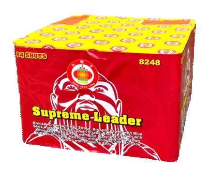 Supreme Leader 64 Schuss — Batterien — von Zena — Silvester-Feuerwerk kaufen bei stopine