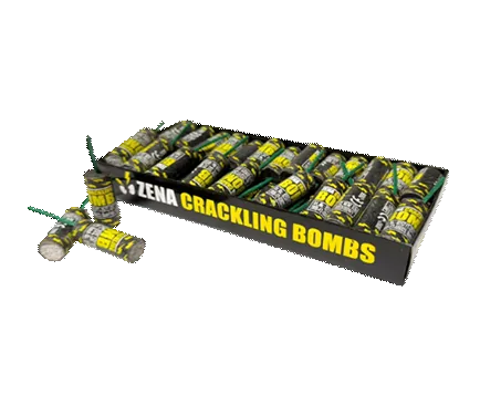 Zena Crackling Bombs, 50 Stück (Blitzknallsatz) — Böller — von Zena — Silvester-Feuerwerk kaufen bei stopine