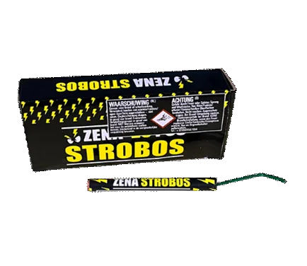 Zena Strobos, 20 Stück — Jugendfeuerwerk (Kat. F1) — von Zena — Silvester-Feuerwerk kaufen bei stopine