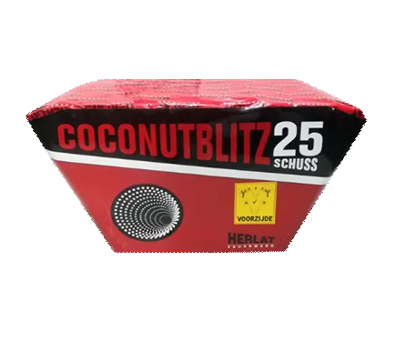 Coconutblitz 25 Schuss — Batterien — von Zena — Silvester-Feuerwerk kaufen bei stopine
