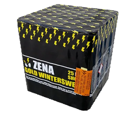 Zena Gold Wintersweet 25 Schuss — Batterien — von Zena — Silvester-Feuerwerk kaufen bei stopine