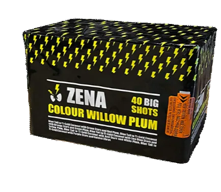 Zena Colour Willow Plum 40 Schuss — Batterien — von Zena — Silvester-Feuerwerk kaufen bei stopine