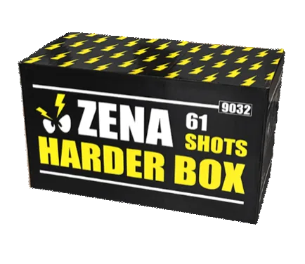 Zena Harder Box 61 Schuss — Verbundfeuerwerk — von Zena — Silvester-Feuerwerk kaufen bei stopine
