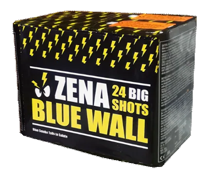 Zena Blue Wall 24 Schuss — Batterien — von Zena — Silvester-Feuerwerk kaufen bei stopine