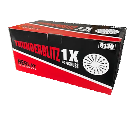 Thunderblitz 60 Schuss — Verbundfeuerwerk — von Zena — Silvester-Feuerwerk kaufen bei stopine