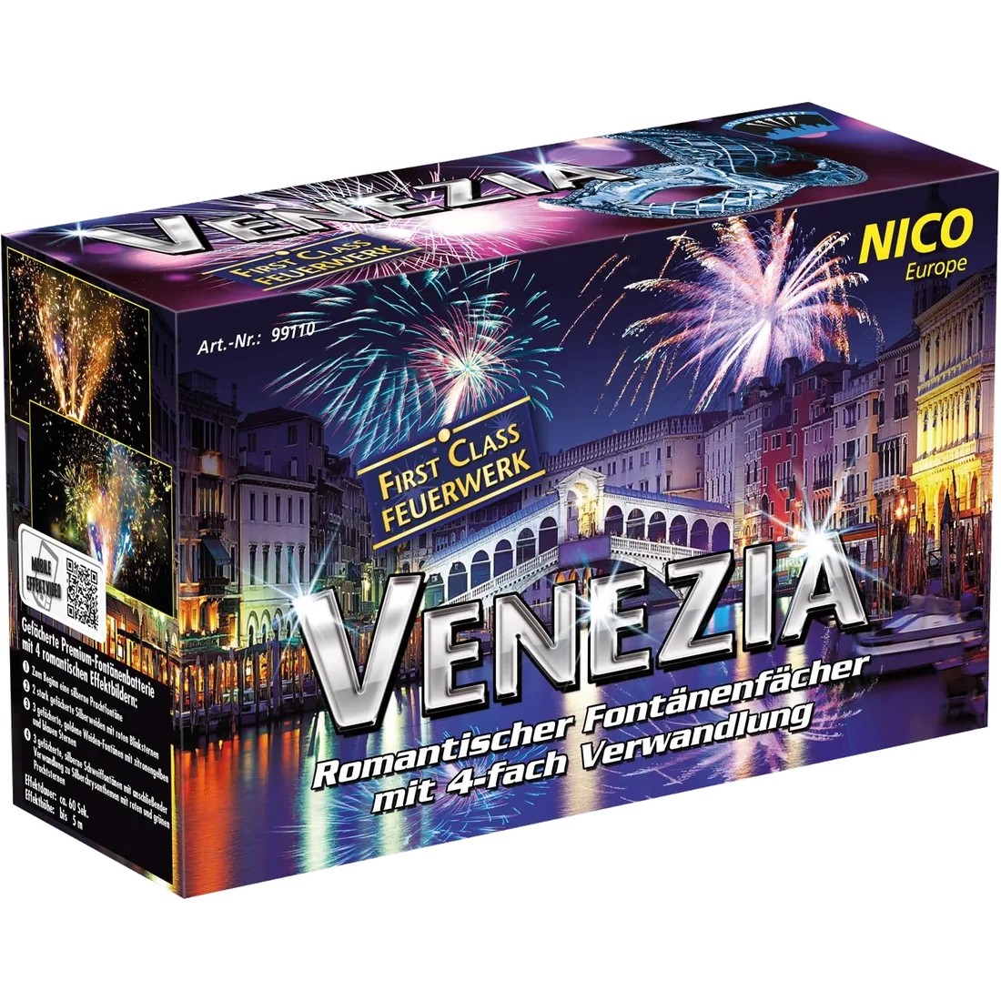 Venezia, 8er-Fontänenbatterie — Batterien — von NICO — Silvester-Feuerwerk kaufen bei stopine