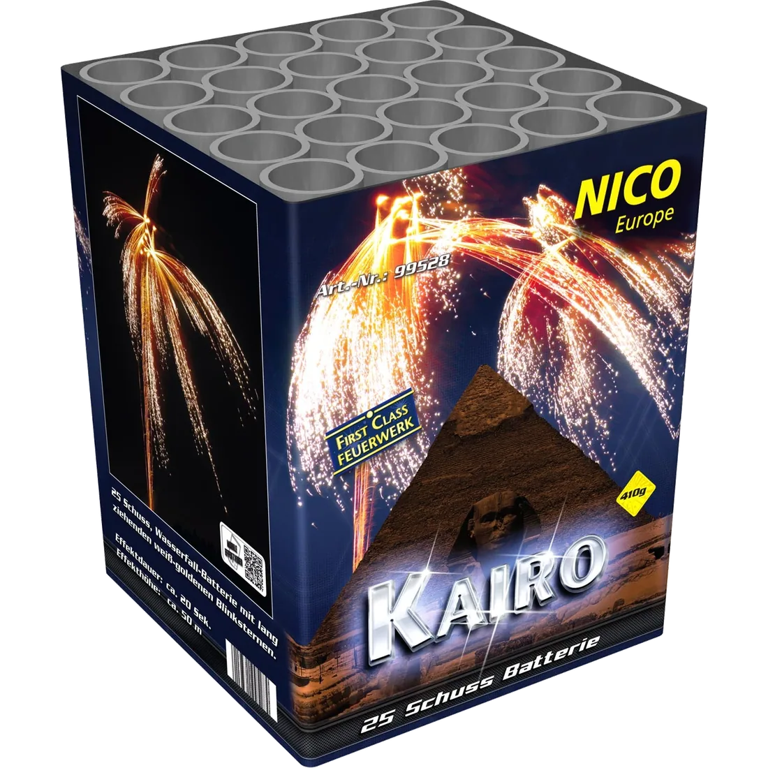 Kairo, 25 Schuss — Batterien — von NICO — Silvester-Feuerwerk kaufen bei stopine