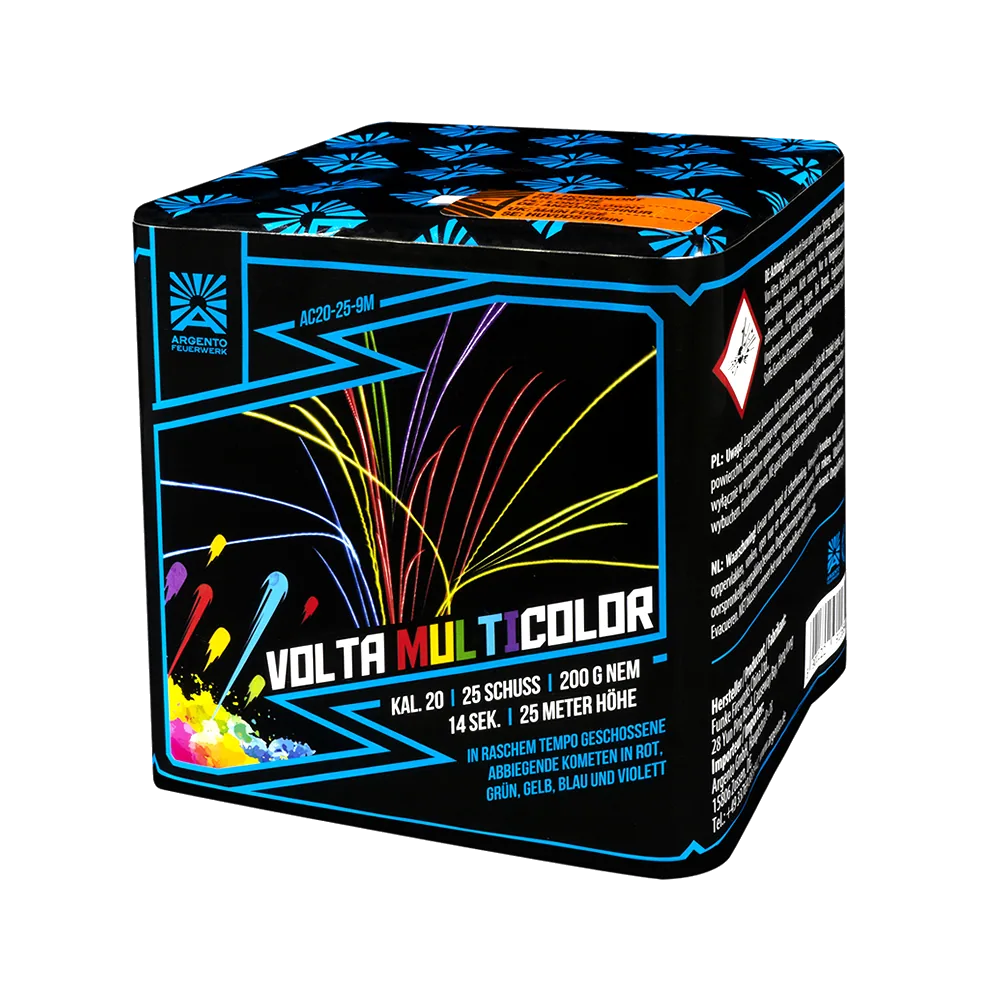 Volta Multicolor — Batterien — von Funke — Silvester-Feuerwerk kaufen bei stopine
