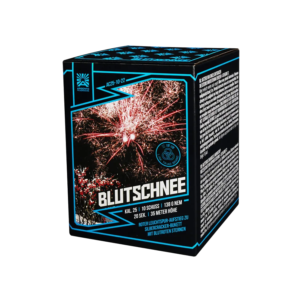 Blutschnee — Batterien — von Funke — Silvester-Feuerwerk kaufen bei stopine