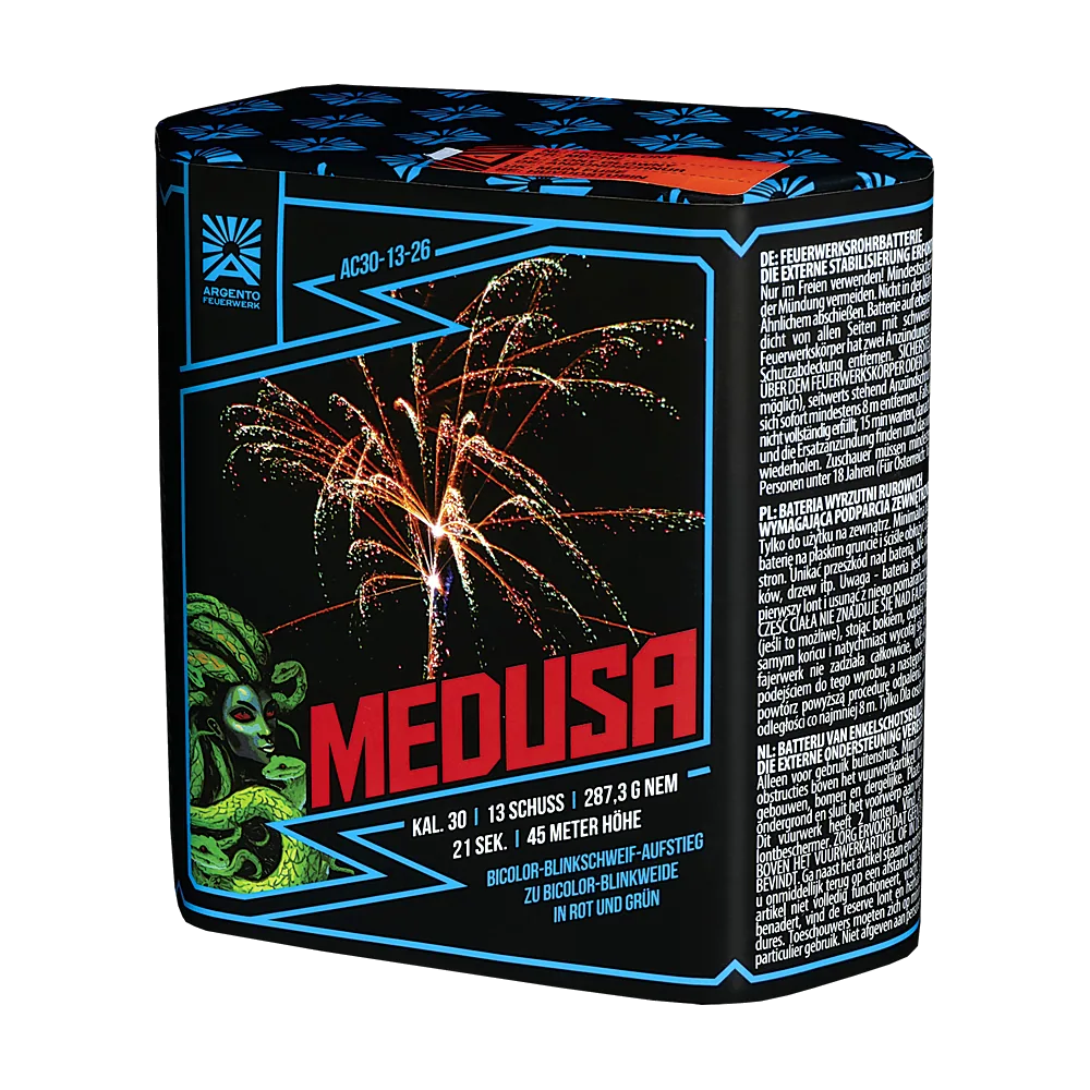 Medusa — Batterien — von Funke — Silvester-Feuerwerk kaufen bei stopine