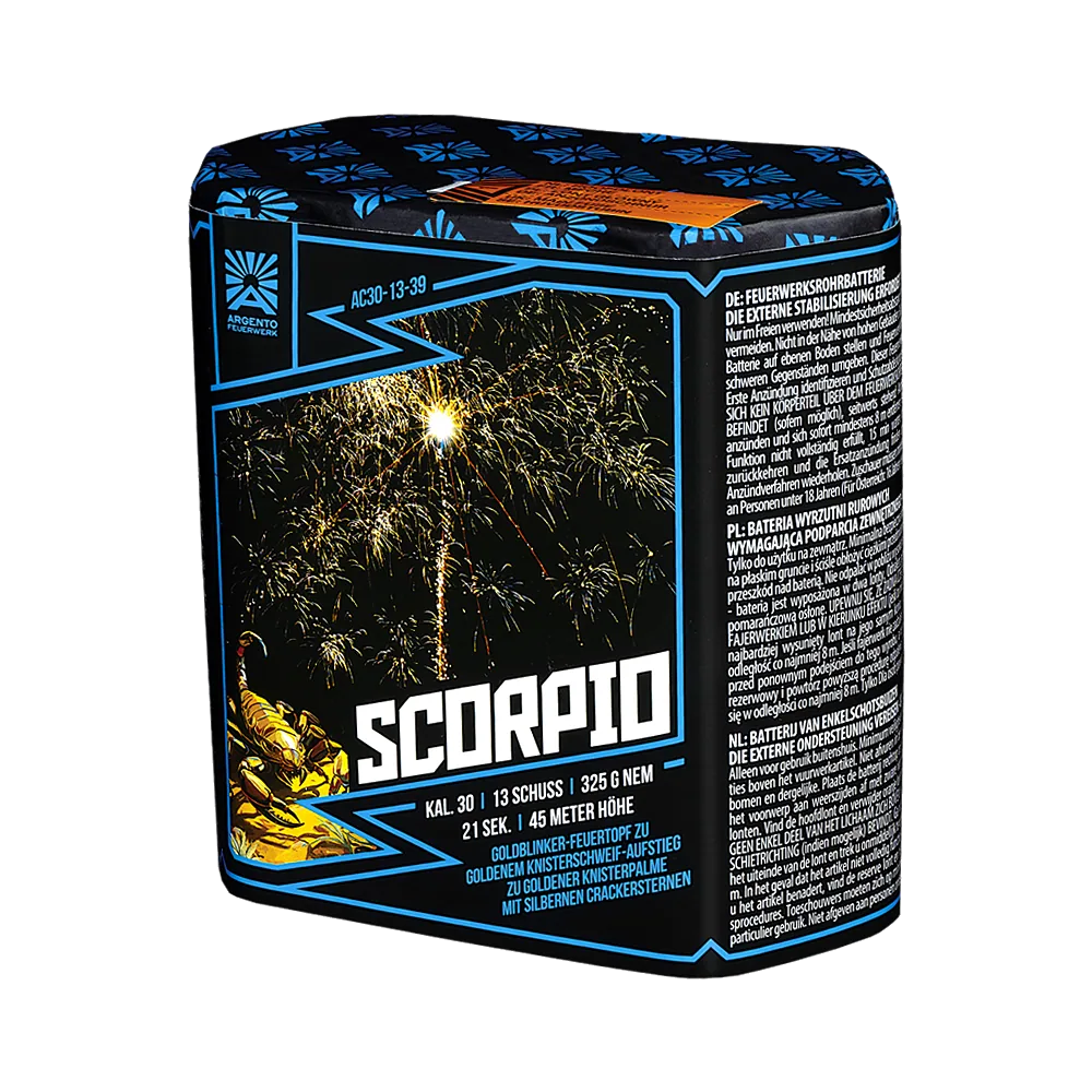 Scorpio — Batterien — von Funke — Silvester-Feuerwerk kaufen bei stopine