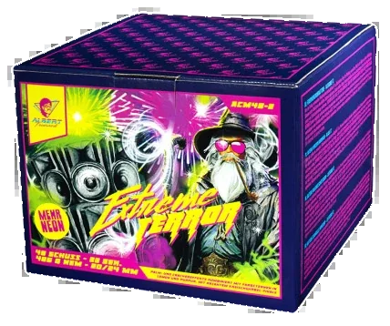 Extreme Terror, 48 Schuss — Batterien — von Albert — Silvester-Feuerwerk kaufen bei stopine
