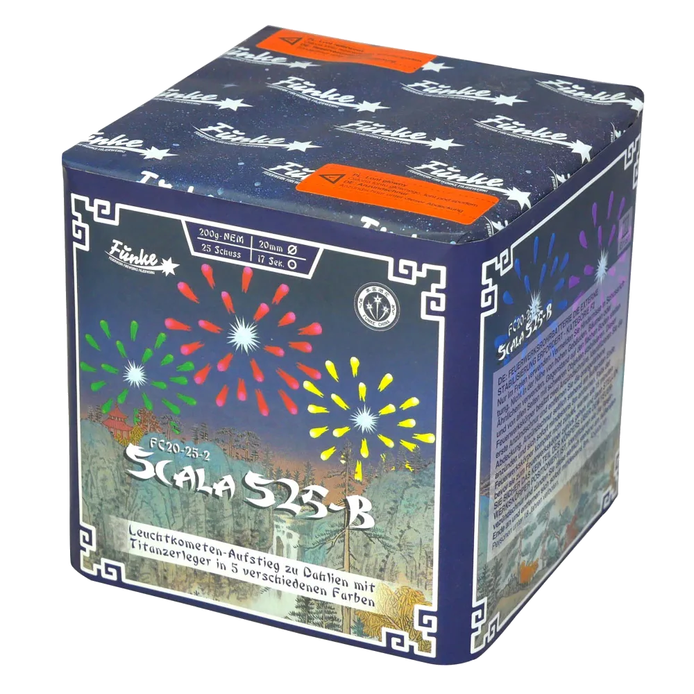 Scala S25-B — Batterien — von Funke — Silvester-Feuerwerk kaufen bei stopine