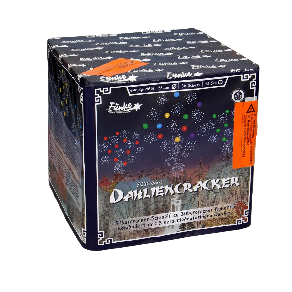 Dahliencracker — Batterien — von Funke — Silvester-Feuerwerk kaufen bei stopine