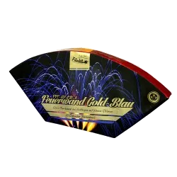 Feuerwand Gold-Blau — Batterien — von Funke — Silvester-Feuerwerk kaufen bei stopine