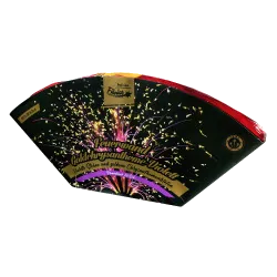 Feuerwand Goldchrysantheme-Violett — Batterien — von Funke — Silvester-Feuerwerk kaufen bei stopine