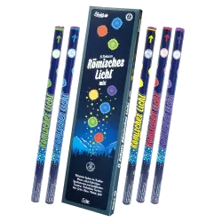 8 Schuss Römische Lichter Kal. C - Mix — Fontänen & Vulkane — von Funke — Silvester-Feuerwerk kaufen bei stopine