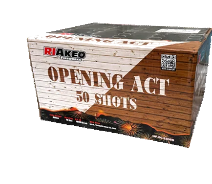 Opening Act 50 Schuss — Verbundfeuerwerk — von Riakeo — Silvester-Feuerwerk kaufen bei stopine