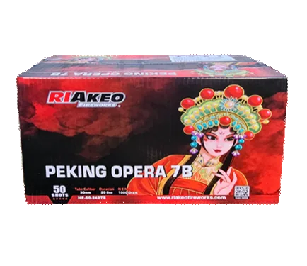 Peking Opera 7B 50 Schuss — Verbundfeuerwerk — von Riakeo — Silvester-Feuerwerk kaufen bei stopine