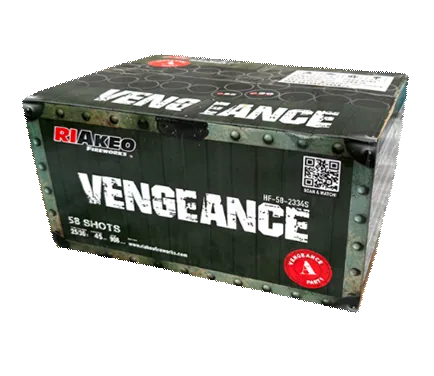 Vengeance A 58 Schuss — Verbundfeuerwerk — von Riakeo — Silvester-Feuerwerk kaufen bei stopine