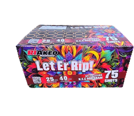 Let Er Rip 75 Schuss — Verbundfeuerwerk — von Riakeo — Silvester-Feuerwerk kaufen bei stopine