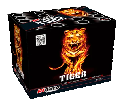 Tiger 20 Schuss — Batterien — von Riakeo — Silvester-Feuerwerk kaufen bei stopine