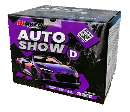 Auto Show D 20 Schuss — Batterien — von Riakeo — Silvester-Feuerwerk kaufen bei stopine