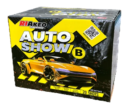 Auto Show B 20 Schuss — Batterien — von Riakeo — Silvester-Feuerwerk kaufen bei stopine