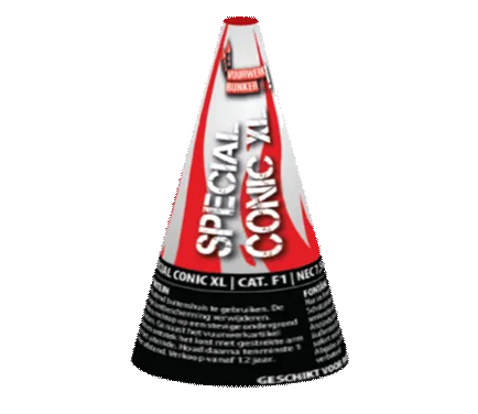 Special Conic XL — Jugendfeuerwerk (Kat. F1) — von Zena — Silvester-Feuerwerk kaufen bei stopine