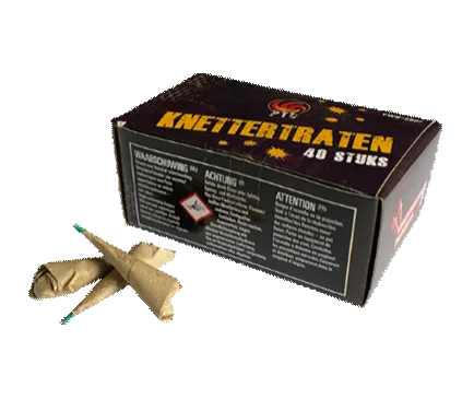 Knettertraten, 40 Stück — Jugendfeuerwerk (Kat. F1) — von Zena — Silvester-Feuerwerk kaufen bei stopine