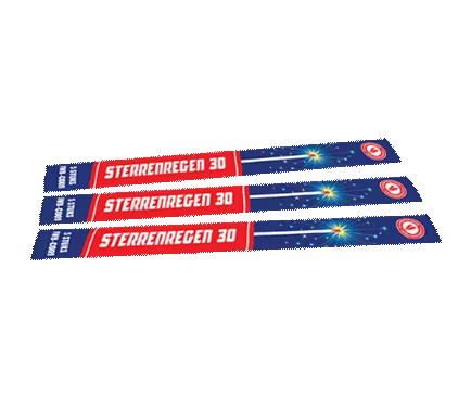 Sternenregen-Wunderkerzen 30 cm, 15 Stück — Jugendfeuerwerk (Kat. F1) — von Zena — Silvester-Feuerwerk kaufen bei stopine