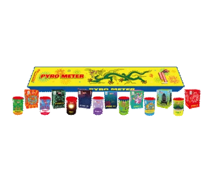 Pyro Meter — Jugendfeuerwerk (Kat. F1) — von Zena — Silvester-Feuerwerk kaufen bei stopine